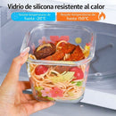 Kit de 10 Frascos Herméticos de Vidrio Templado con Tapa Sellada y Trabas + REGALO: Kit de Utensilios de Cocina