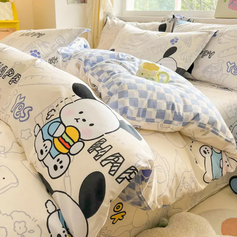 Juego de Cama Completo Luna Estampado en Algodón y Poliéster (¡Noches Maravillosas de Relax!)