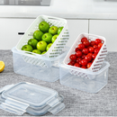 Kit con 10 Recipientes Herméticos con Escurridor Inteligente (Moderno e innovador para tu cocina)