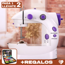 Mini Máquina de Coser Eléctrica Portátil con Regulación + REGALO: Kit de Costura