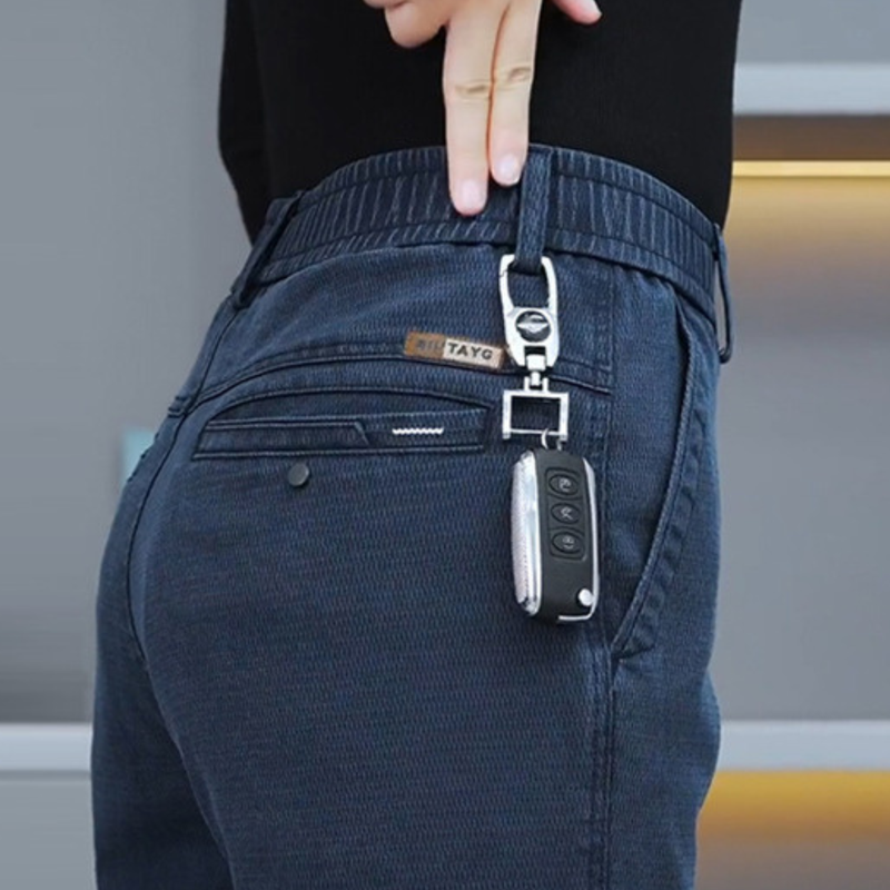 Pantalón Ajustable Vitoria en Algodón y Elastano (¡Se adapta a tu cuerpo con estilo!)