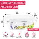 Kit con 15 Frascos Herméticos de Vidrio + 10 Vasos de Vidrio Aruba [¡ÚLTIMAS UNIDADES EN STOCK!]